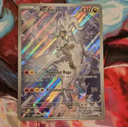 Pokemon N's Reshiram Illustration Rare Holo 167/159 Sv09 Journey Together - Image 1