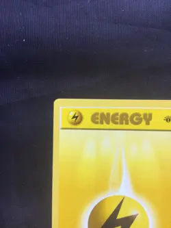 Pokemon Cards: Base Set 1st Edition Common: Lightning Energy 100/102 - Image 2