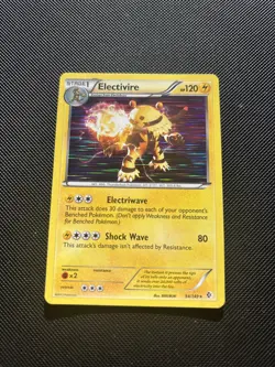 Pokemon Card Black & White Boundaries Crossed Electivire 54/149 Holo - Image 1