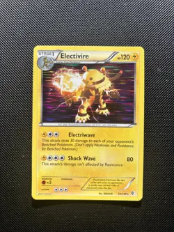Pokemon Card Black & White Boundaries Crossed Electivire 54/149 Holo - Image 2