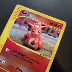 Pokemon Card - Vulpix Reverse Holo E-Series Expedition 136/165 WOTC - NM - Image 2