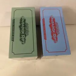 Pokemon Paradox Rift Elite Trainer Box Set Of 2, Roaring Moon And Iron Valiant - Image 3