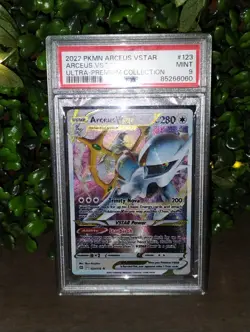 Pokemon METAL UPC Ultra Premium Collection UPC 123 Arceus VSTAR PSA 9 MINT - Image 1