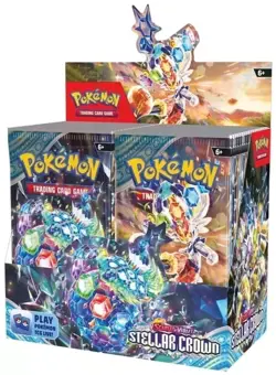 Pokemon SV Stellar Crown Booster Box - 36 Booster Packs - SEALED FREE SHIPPING10 - Image 1