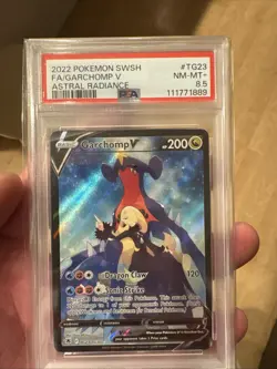 2022 Pokemon SWSH FA/Garchomp v TG23/TG30 Astral Radiance PSA 8.5 - Image 5