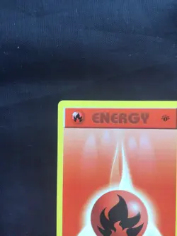 Pokemon Cards: Base Set 1st Edition Common: Fire Energy 98/102 - Image 2