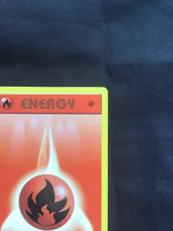 Pokemon Cards: Base Set 1st Edition Common: Fire Energy 98/102 - Image 3