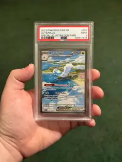 Pokemon TCG Altaria ex Special Illustration Rare Paradox Rift 253/182 PSA 9 - Image 1