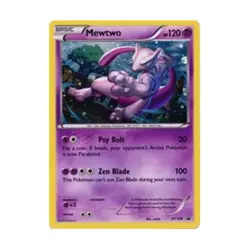 Pokemon XY Promos Mewtwo - XY100 (P) #XY100 (Holo) Fair - Image 1