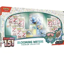 Pokemon SV3.5 Blooming Waters Premium Collection Factory Sealed Case - Image 1