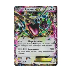Pokemon XY Promos Rayquaza EX (Shiny) (P) #XY69 (Holo) Fair- - Image 1