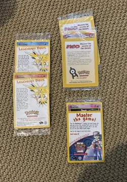 Pokemon 2000 WOTC Black Star Promo Sealed bundle - Image 1
