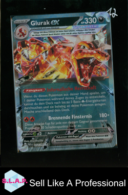 GLURAK EX POKEMON 2024 054 PAF NM DE - Image 1