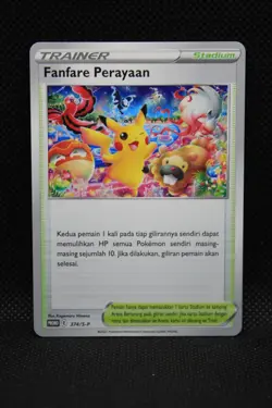 Pokemon Promo Pikachu FanFare Perayaan Indonesia 374/S-P - Image 1