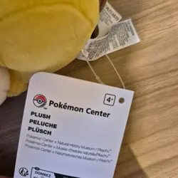Pokemon x Natural History Museum Pikachu Jumbo Promo Card And Plush - Image 4