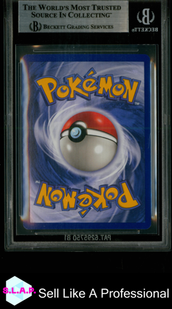 NIDOKING POKEMON 11/102 1999 BASE SET 1ST EDITION HOLO GERMAN BGS 8.5 - Image 2