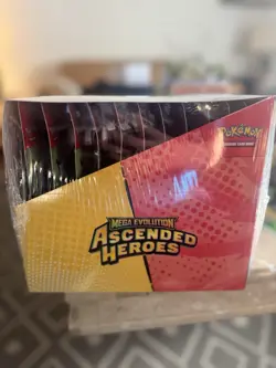Pokemon TCG: Ascended Heroes Tech Sticker Collection Display Case Factory Sealed - Image 3