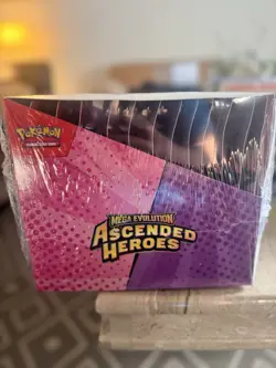 Pokemon TCG: Ascended Heroes Tech Sticker Collection Display Case Factory Sealed - Image 4