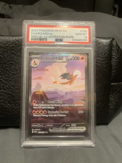 PSA 10 Pokemon Charizard ex 199/165 Scarlet & Violet 151 S.I.R - Image 1