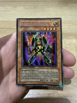 Yu-Gi-Oh CT2-EN005 Rocket Warrior Secret Rare Limited Edition Yugioh Card - Image 1