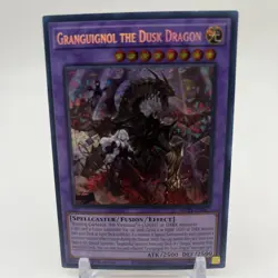 YuGiOh Granguignol the Dusk Dragon MP24-EN067 1st Edition Prismatic Secret Rare - Image 1
