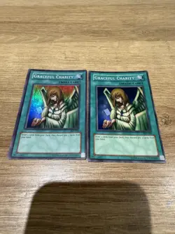 X2 Graceful Charity SDP-040 Super Rare Unlimited LP Yugioh - Image 1