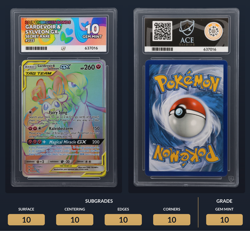 ACE 10 Pokemon Card Gardevoir & Sylveon GX Unbroken Bonds Secret Rare 2019 225 - Image 3