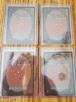 MAGIC THE GATHERING Lot of Four (4) UNLIMITED Cards Very Nice Condition - Image 2