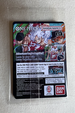One Piece Monkey D. Luffy US Voyage College Basketball Promo Card - Image 2