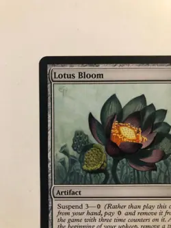 LOTUS BLOOM - Time Spiral #259, Add three mana of any color to your mana pool !! - Image 2