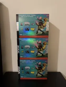 MAGIC THE GATHERING (MTG) - FINAL FANTASY CHOCOBO BUNDLE - FACTORY SEALED 3 LOT - Image 2