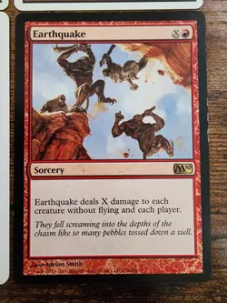 4x MTG Earthquake NM Rare ⭐2x Core 4th Edition ⭐6th M10 ⭐10 HQ PIC 1995 Magic x4 - Image 5