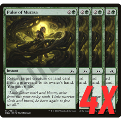 MTG Pulse of Murasa (Oath of the Gatewatch) 141/184 (NEAR MINT) (4X) - Image 1