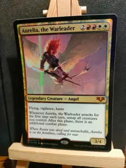 Aurelia, the Warleader FOIL - From the Vault: Angel - LP to NM (see pics) MTG - Image 1