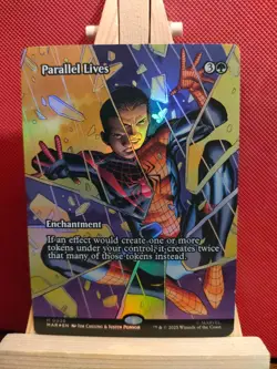Parallel Lives FOIL (Borderless) - Marvel's Spider-Man - Mythic - NM - MTG - Image 1