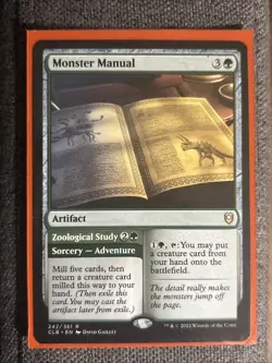 Monster Manual Commander Legends: Battle for Baldur's Gate Regular - Image 1