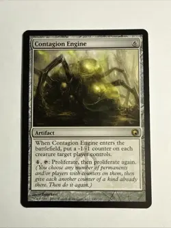 MTG - Contagion Engine - Scars of Mirrodin - LP - Image 1