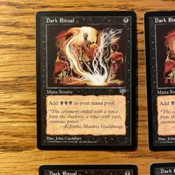 MTG: Mirage 4X Dark Ritual NM - Crisp - Magic The Gathering - Image 2