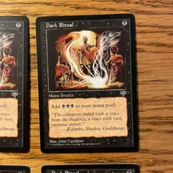 MTG: Mirage 4X Dark Ritual NM - Crisp - Magic The Gathering - Image 3