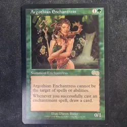 Argothian Enchantress - Urza's Saga (MTG) - Image 1