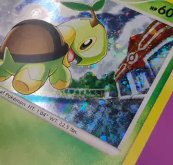 Turtwig 017/017 Pop Series 6 Holo Mid-Era Pokemon Card - Image 4