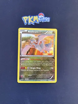 Pokemon TCG Reshiram Roaring Skies 63/108 Reverse Holo Rare LP. - Image 1