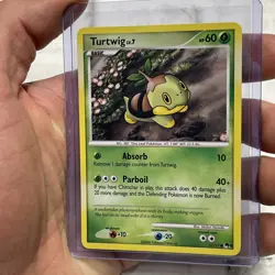 Turtwig - 17/17 - Pop 6 Common Pokemon POP Series Regular Non Holo NM Near Mint - Image 2