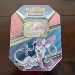 Pokemon TCG Sylveon V Heroes Tin Evolving Skies Full Wrap - Image 1
