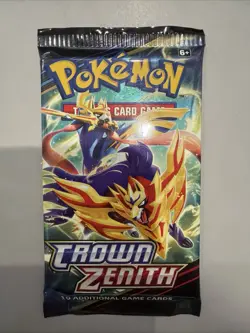 Pokemon TCG Crown Zenith Sealed Booster Pack (1x) - Image 1