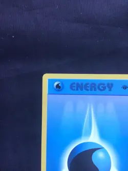 Pokemon Cards: Base Set 1st Edition Common: Water Energy 102/102 - Image 2