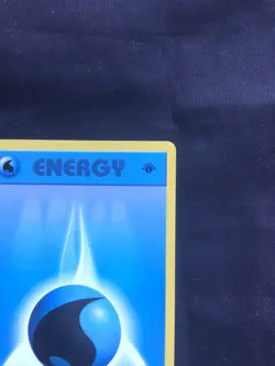Pokemon Cards: Base Set 1st Edition Common: Water Energy 102/102 - Image 3