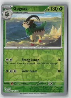Gogoat (012/198) [Reverse Holo] Pokemon SV01: Scarlet & Violet Base Set [ENG] - Image 1