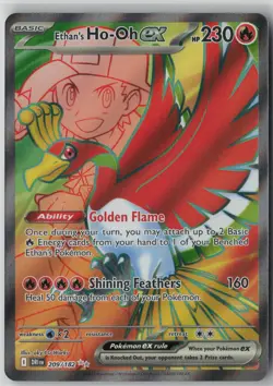 Ethan's Ho-Oh ex (209/182) [Ultra Rare,Holo] Pokemon SV10: Destined Rivals [ENG] - Image 1
