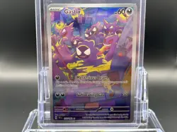 Pokemon TCG Gastly Illustration Rare Holo 177/162 Temporal Forces MINT CLEAN - Image 1